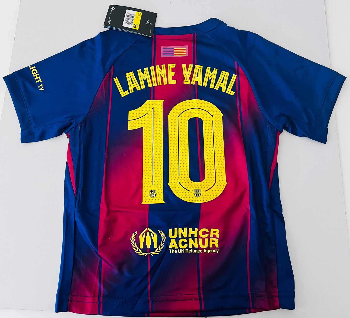 Conjunto Niños Barcelona Lamine Yamal Nro 10