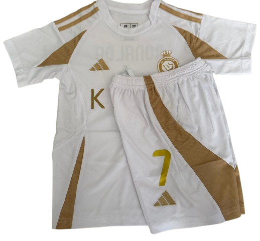 Conjunto Niños Al Nassr Blanco CR7