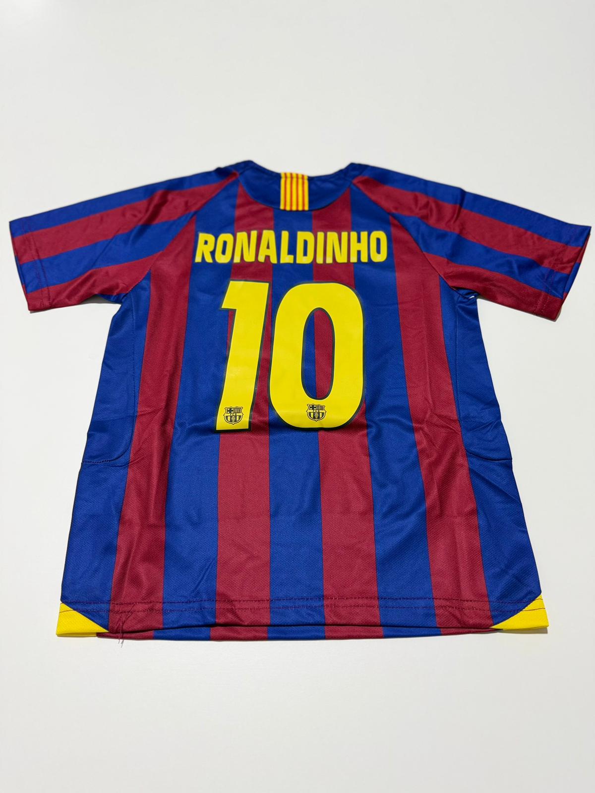 Conjunto Niños Ronaldinho Barcelona