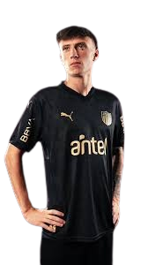 Camiseta Alternativa Peñarol 2025 Negra