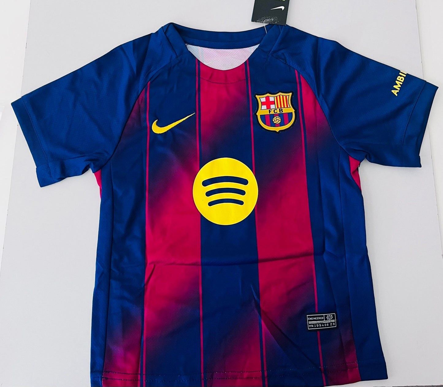 Conjunto Niños Barcelona Lamine Yamal Nro 10