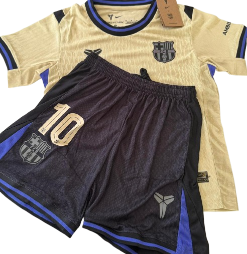 Conjunto Niños Alternativa Barcelona Lamine Yamal Nro 10