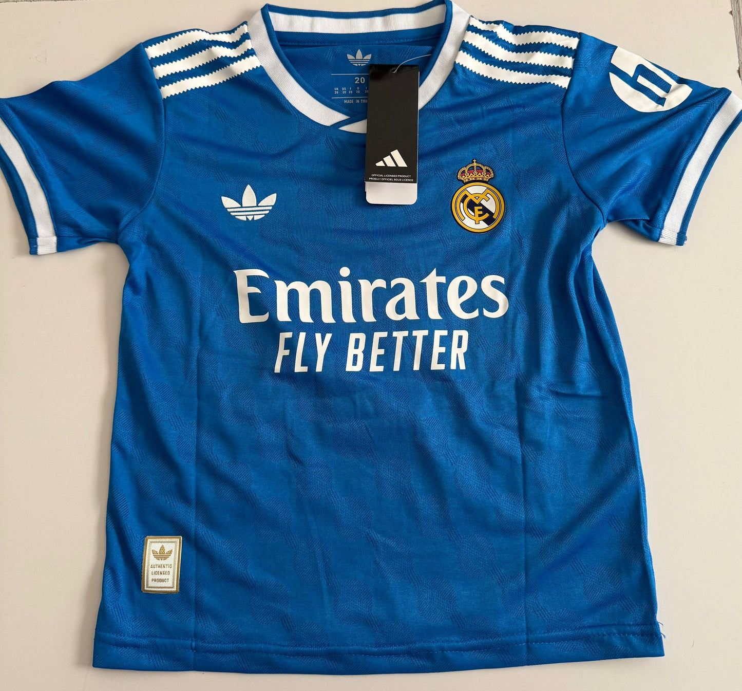 Conjunto Niños Real Madrid Alternativa Azul 2025 Valverde 8