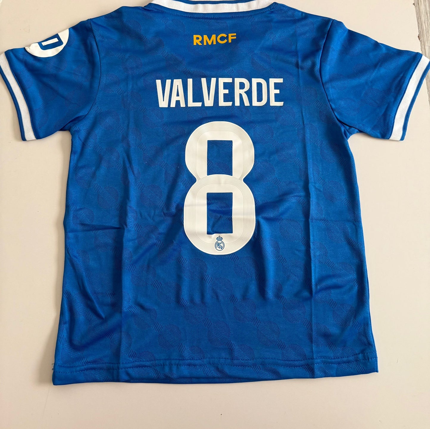 Conjunto Niños Real Madrid Alternativa Azul 2025 Valverde 8