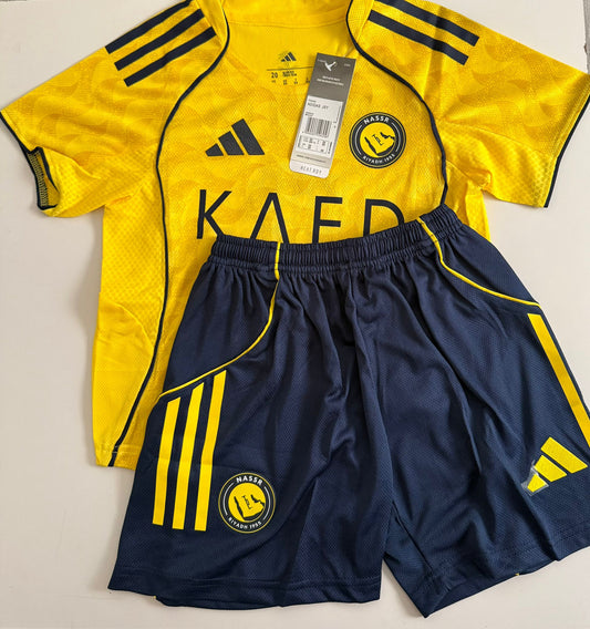 Conjunto Niños Al-Nassr Cristiano Ronaldo 7 Temporada 25-26