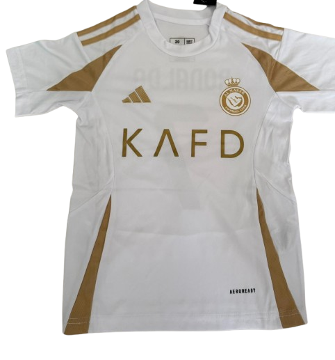 Conjunto Niños Al Nassr Blanco CR7