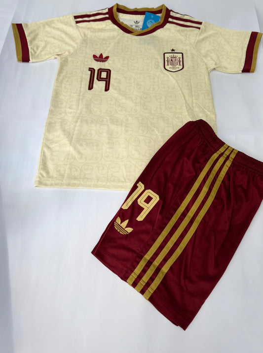 Conjunto Niños Lamine Yamal Alternativo Seleccion España