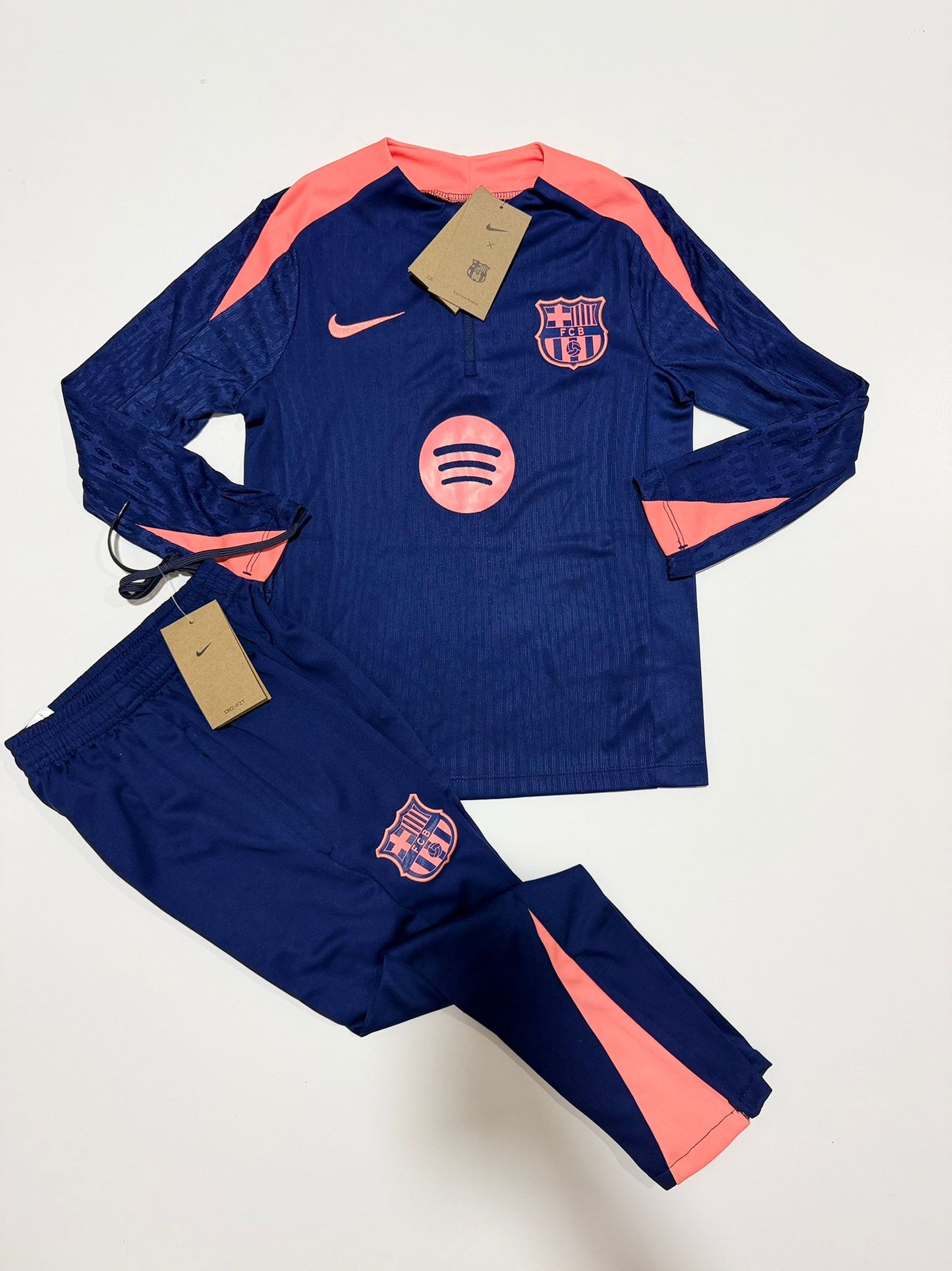 Conjunto Niños Largo Barcelona Alternativo Negro Rosa