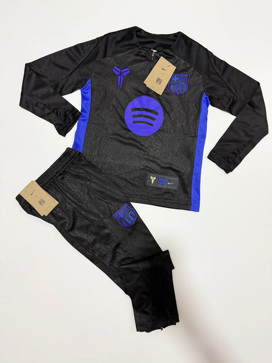 Conjunto Niños Largo Barcelona Alternativo Negro